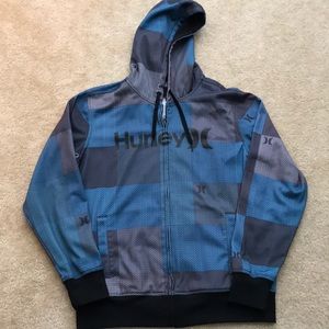 Hurley Hoodie. Zip Up